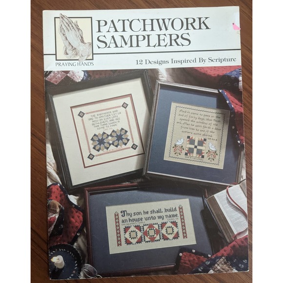 5 Cross Stitch Religious Themed Pattern Books - Picture 2 of 6